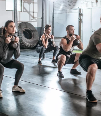 Cours de cross training, à la salle de sport Fitness Maiche 25120
